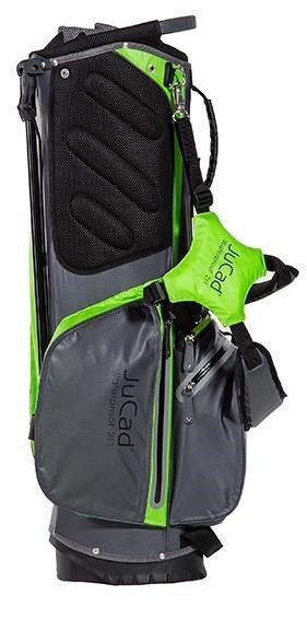 JuCad Waterproof 2in1 stand bag, grigio/verde