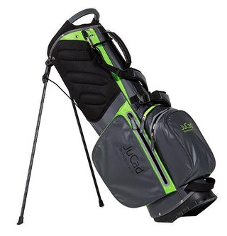 JuCad Waterproof 2in1 stand bag, grigio/verde