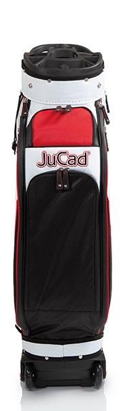 JuCad Bag To Roll cart bag, nero/bianco/rosso