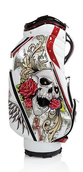 JuCad Luxury cart bag, bianco