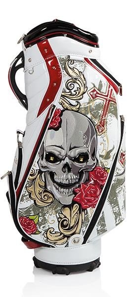 JuCad Luxury cart bag, bianco