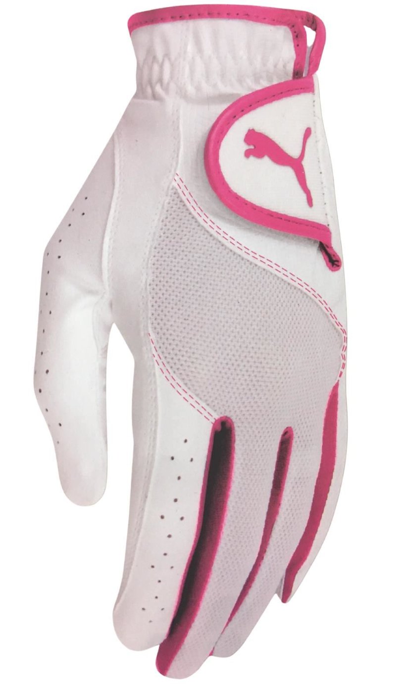Puma Golf Puma Sport Performance guanti da golf donna, bianco/lampone