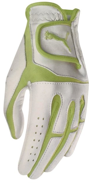 Puma Golf Puma Flexlite Performance guanto da golf donna, bianco/lime