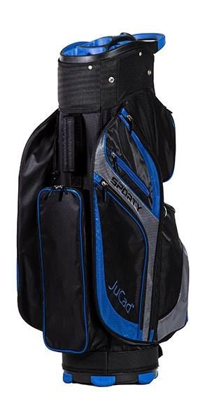 JuCad Sporty cart bag, nero/blu