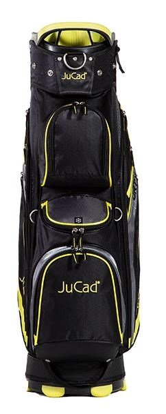 JuCad Sporty cart bag, nero/giallo