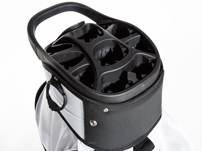 JuCad Sporty cart bag, nero/giallo