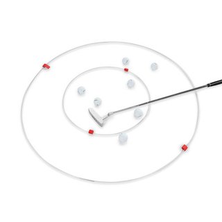 Leadbetter Putting Hoops 30 inch and 18 inch accessori di allenamento