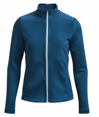 Under Armour Storm Daytona FZ felpa da donna, blu petrolio