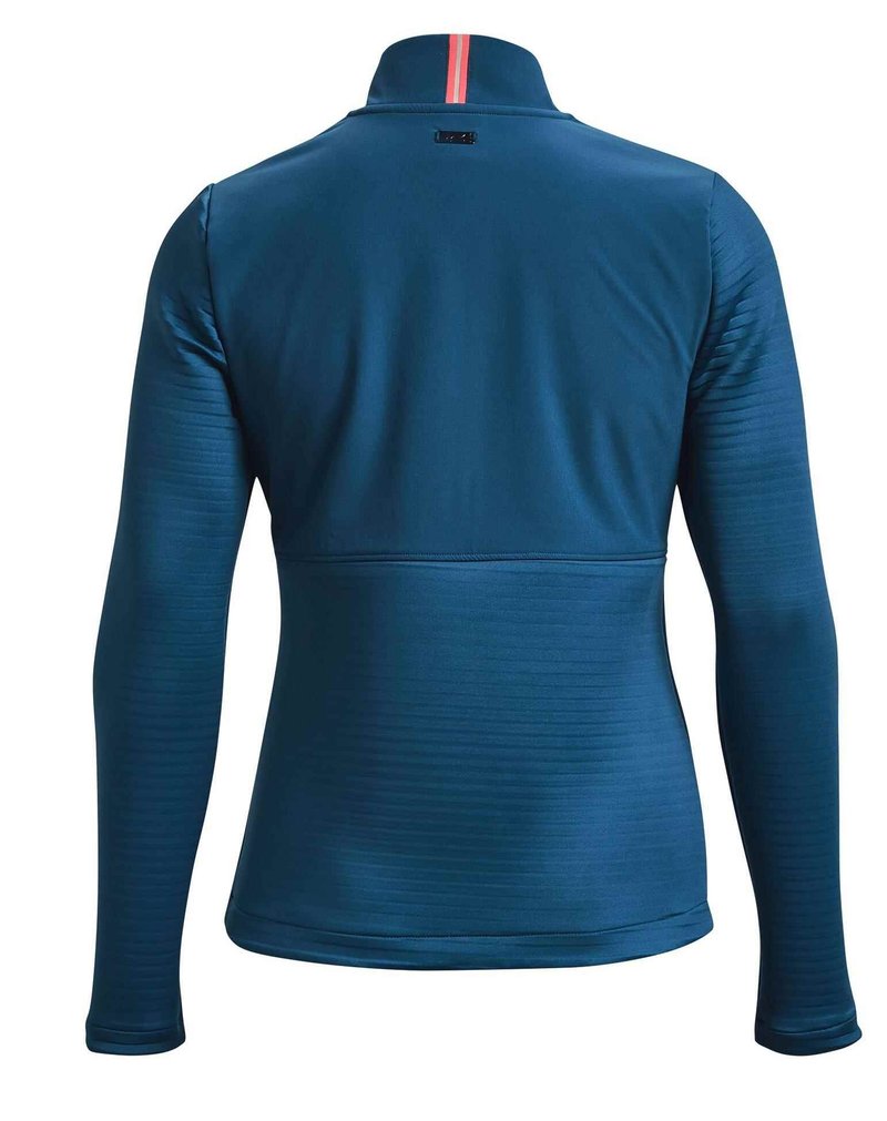 Under Armour Storm Daytona FZ felpa da donna, blu petrolio