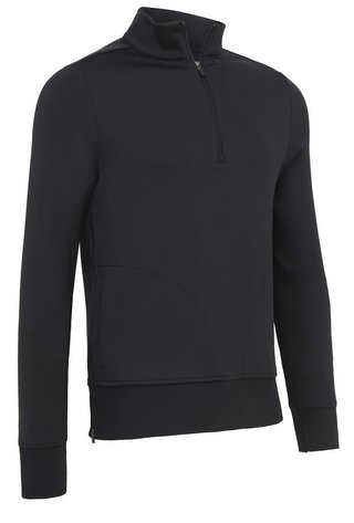 Callaway LS 1/4 Midweight Fleece Crossover felpa donna, caviar