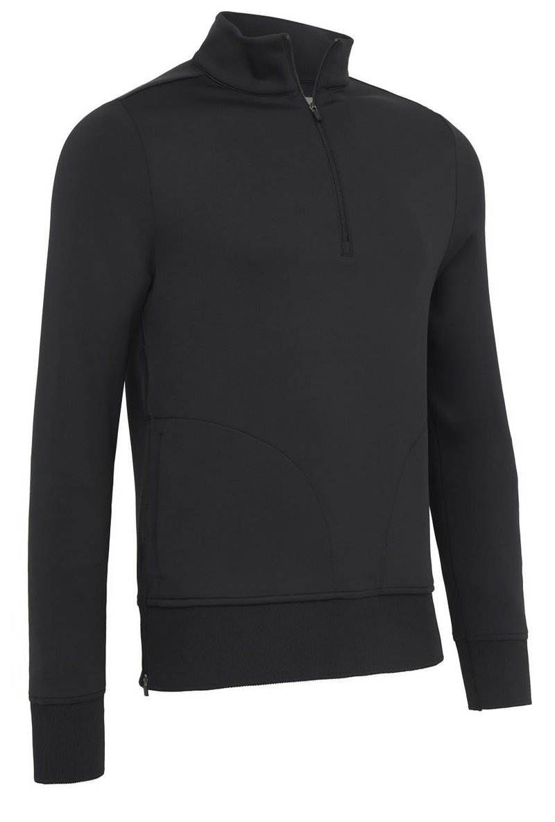 Callaway LS 1/4 Midweight Fleece Crossover felpa donna, caviar