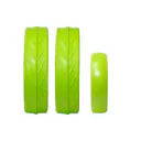JuCad tires - 2 ruote posteriori, 1 ruota anteriore, verde