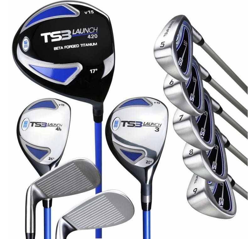 U.S. Kids Golf TS3-51 (130cm) V15 10-Club Combo junior set da golf, grafite