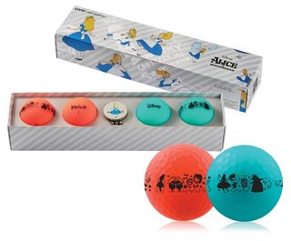 Volvik VIVID DISNEY ALICE palline da golf, mix di colori