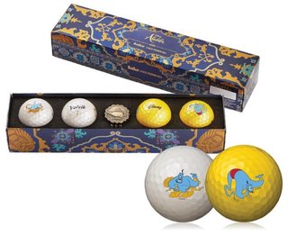 Volvik SOLICE DISNEY ALADDIN palline da golf, mix di colori