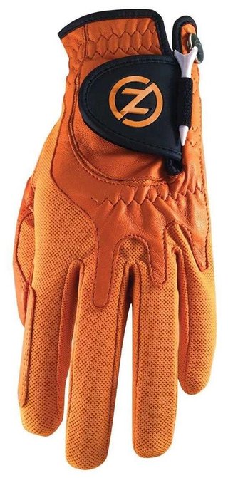 Zero Friction Cabretta guanto da golf uomo, arancione