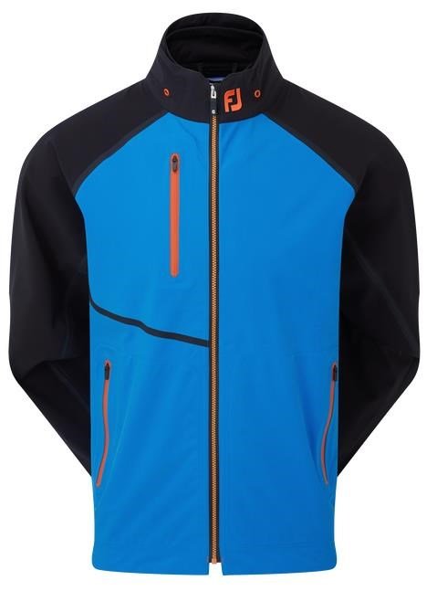 FootJoy HydroTour giacca da uomo, zaffiro/nero/arancione