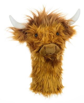 Daphne's Driver Headcover, Highland Cow coprilegno