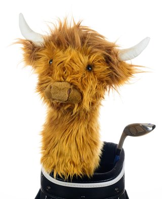 Daphne's Driver Headcover, Highland Cow coprilegno