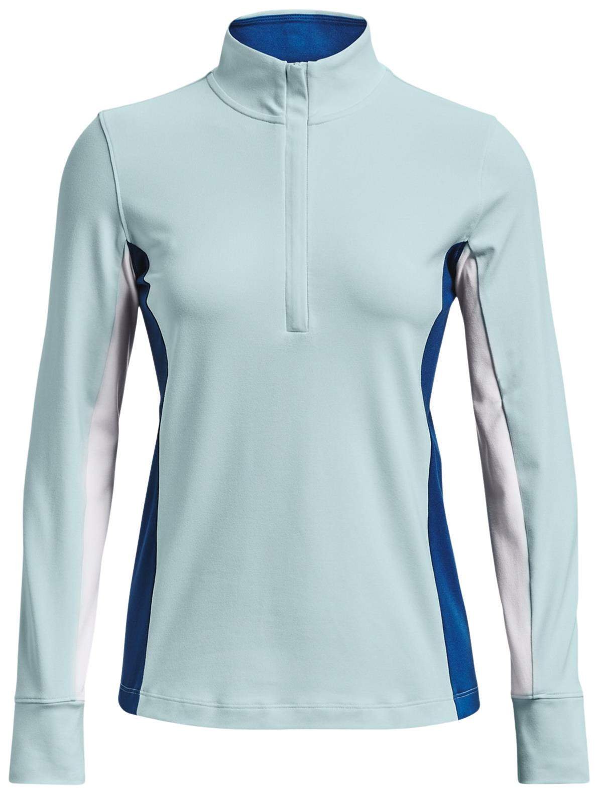 Under Armour Storm Midlayer 1/2 Zip giacca da donna in pile, fuse teal/white
