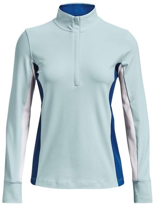 Under Armour Storm Midlayer 1/2 Zip giacca da donna in pile, fuse teal/white