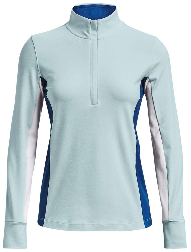 Under Armour Storm Midlayer 1/2 Zip giacca da donna in pile, fuse teal/white