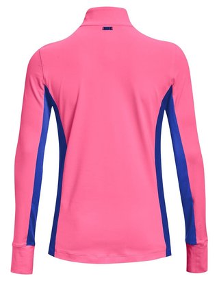 Under Armour Storm Midlayer 1/2 Zip felpa donna, pink punk/versa blue