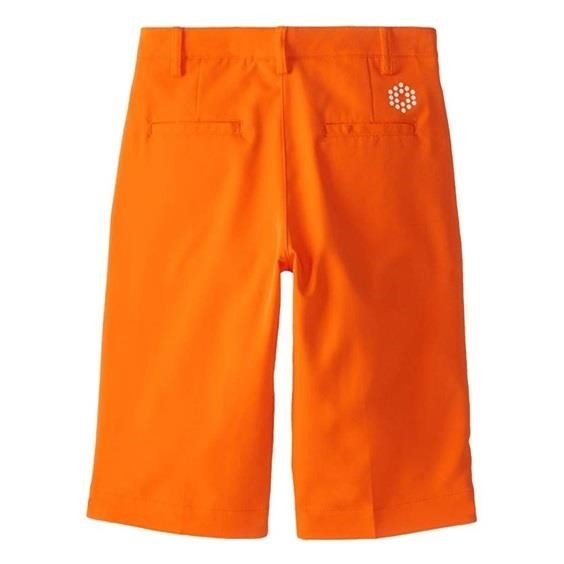 Puma Golf Tech junior pantaloncini, arancione vibrante