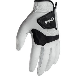 PING Golf Ping Sport Tech guanto da golf uomo, bianco/nero