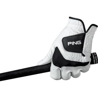 PING Golf Ping Sport Tech guanto da golf uomo, bianco/nero