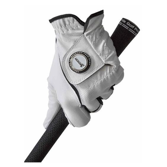 Srixon All Weather Ball Marker guanto da golf uomo, bianco
