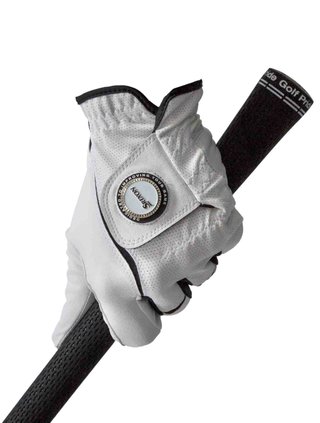 Srixon All Weather Ball Marker guanto da golf junior, bianco