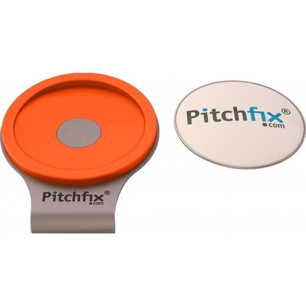 Pitchfix Cap Clip + segnapalla, arancione