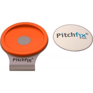 Pitchfix Cap Clip + segnapalla, arancione