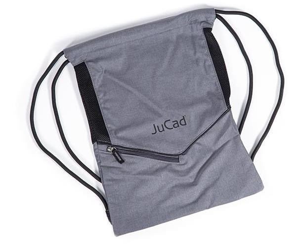 JuCad JuCad drawstring sports bag borsa, grigio