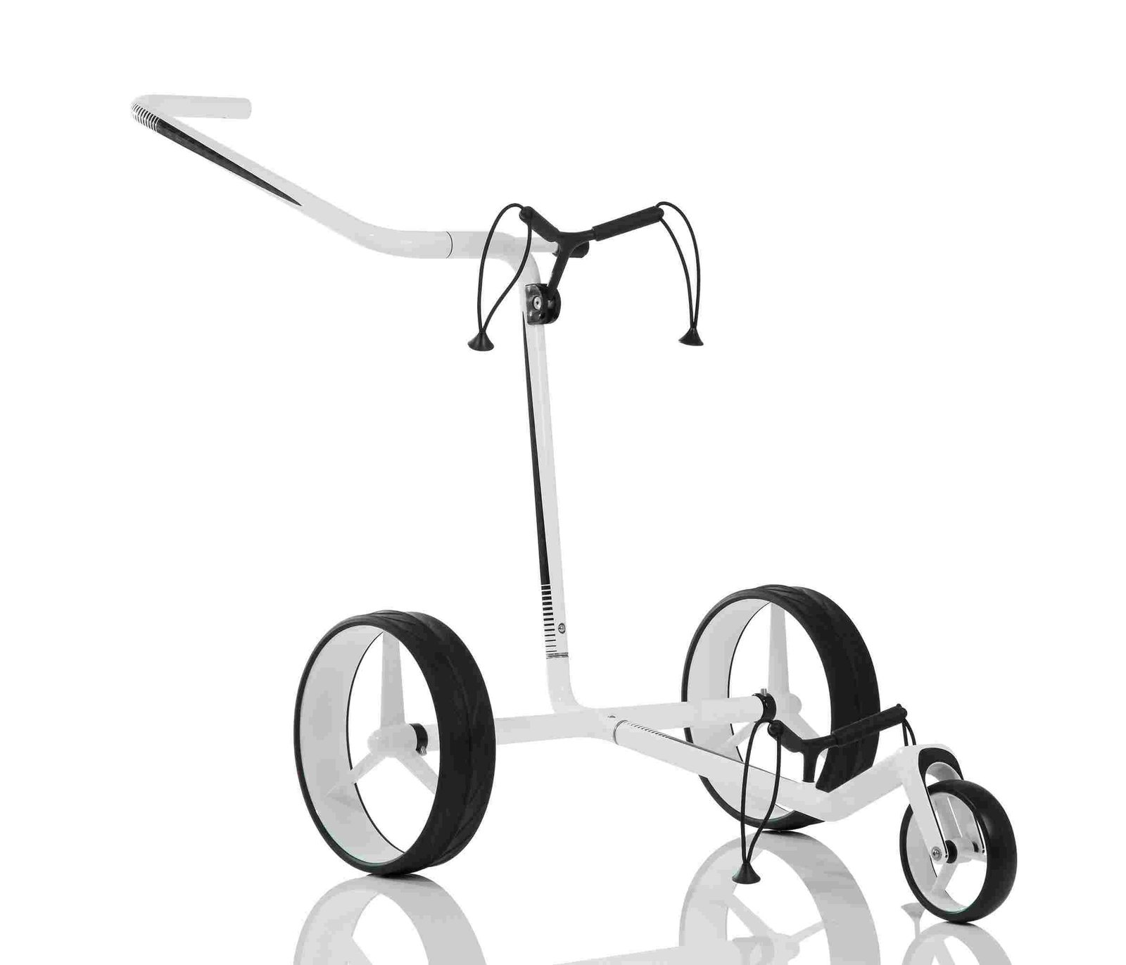 JuCad Carbon carrello manuale, nero/bianco + borsa da trasporto JTT