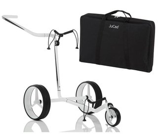 JuCad Carbon carrello manuale, nero/bianco + borsa da trasporto JTT