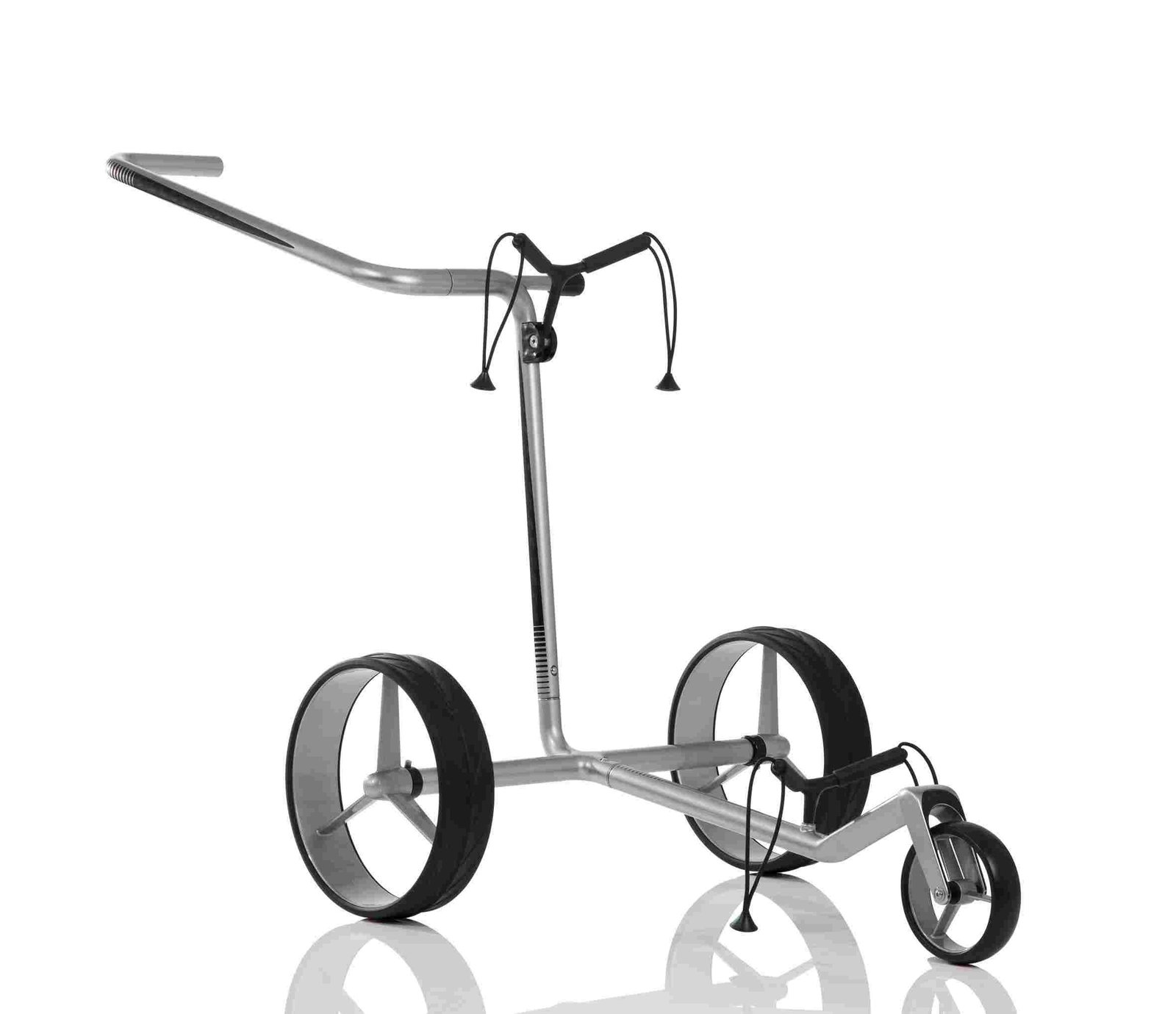 JuCad Carbon carrello manuale, argento/nero + borsa da trasporto JTT