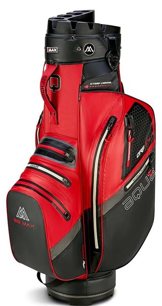 Big Max AQUA Silencio 4 Organizer cart bag, rosso/nero