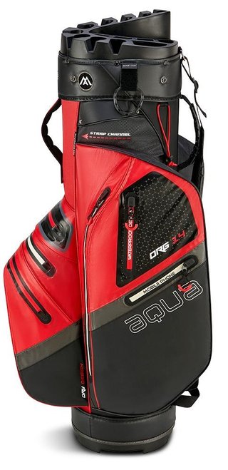 Big Max AQUA Silencio 4 Organizer cart bag, rosso/nero