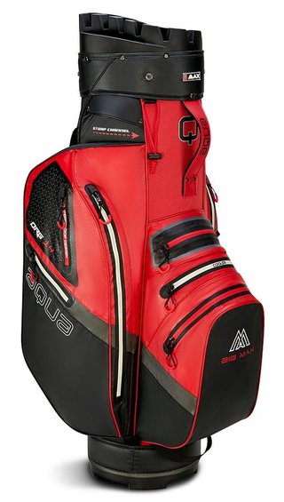 Big Max AQUA Silencio 4 Organizer cart bag, rosso/nero