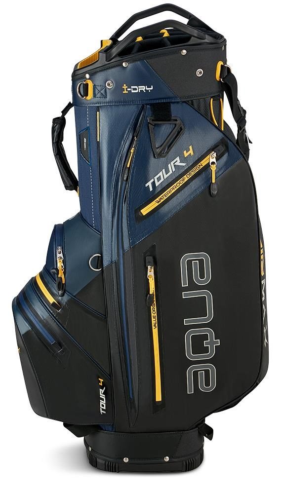 Big Max AQUA Tour 4 cart bag, navy/black/corn