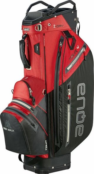 Big Max AQUA Tour 4 cart bag, rosso/nero