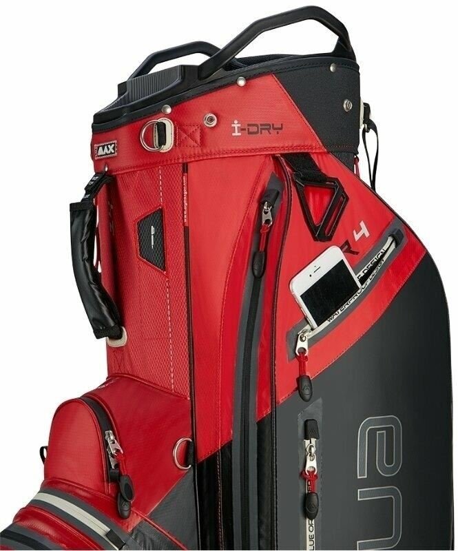 Big Max AQUA Tour 4 cart bag, rosso/nero