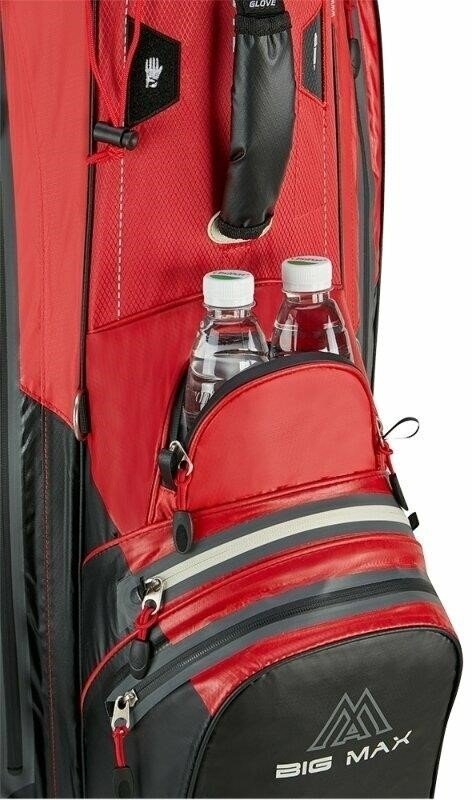 Big Max AQUA Tour 4 cart bag, rosso/nero