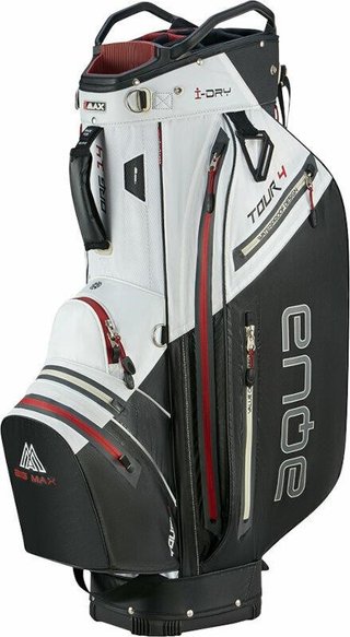 Big Max AQUA Tour 4 cart bag, bianco/nero/merlot