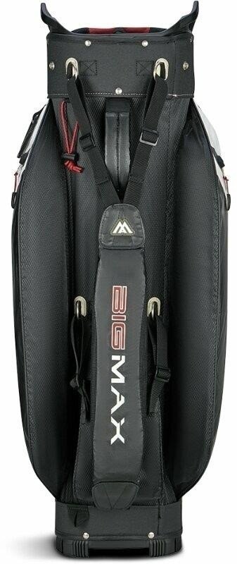 Big Max AQUA Tour 4 cart bag, bianco/nero/merlot