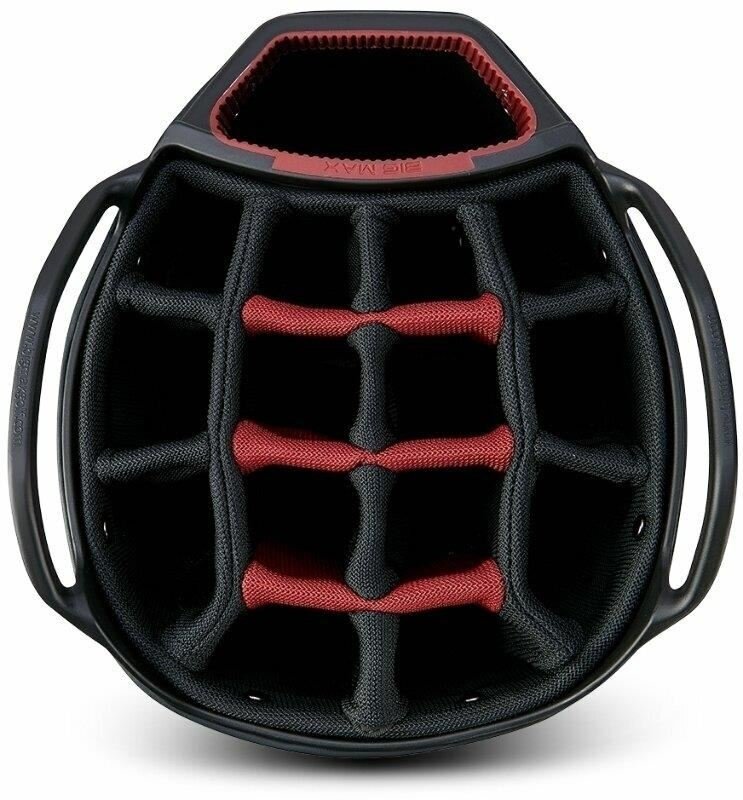 Big Max AQUA Tour 4 cart bag, bianco/nero/merlot