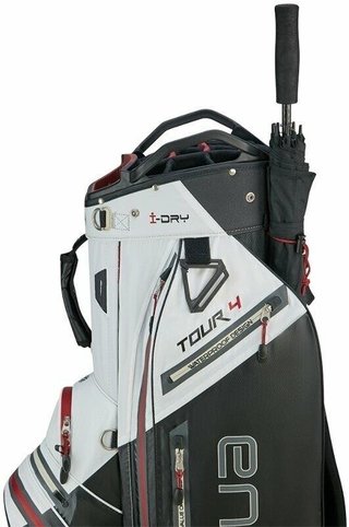 Big Max AQUA Tour 4 cart bag, bianco/nero/merlot