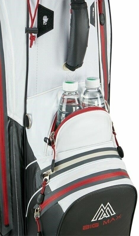 Big Max AQUA Tour 4 cart bag, bianco/nero/merlot